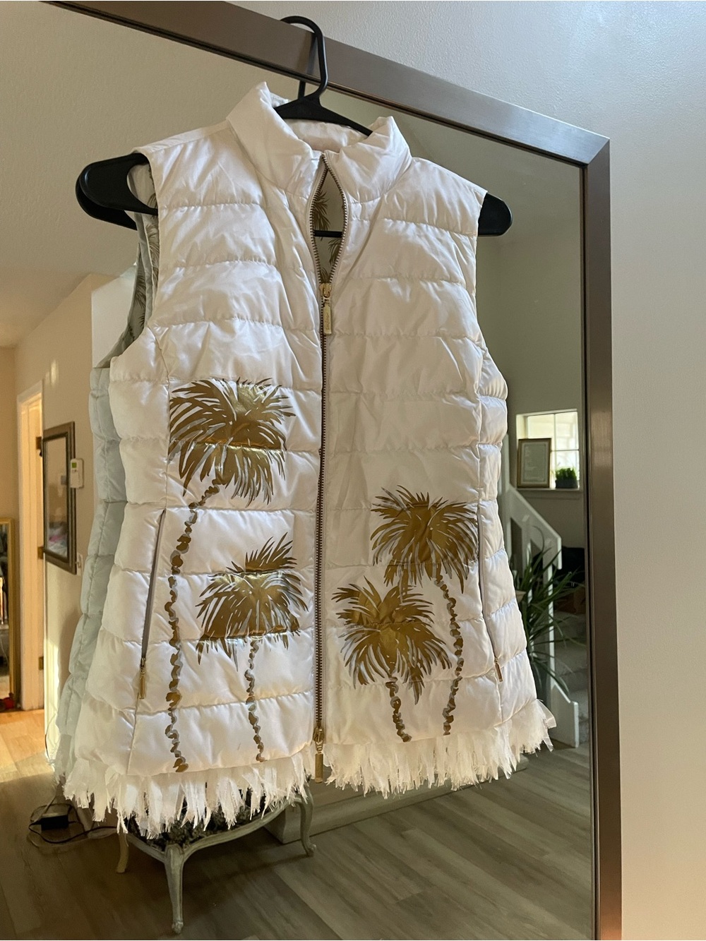 Puffer jacket interior